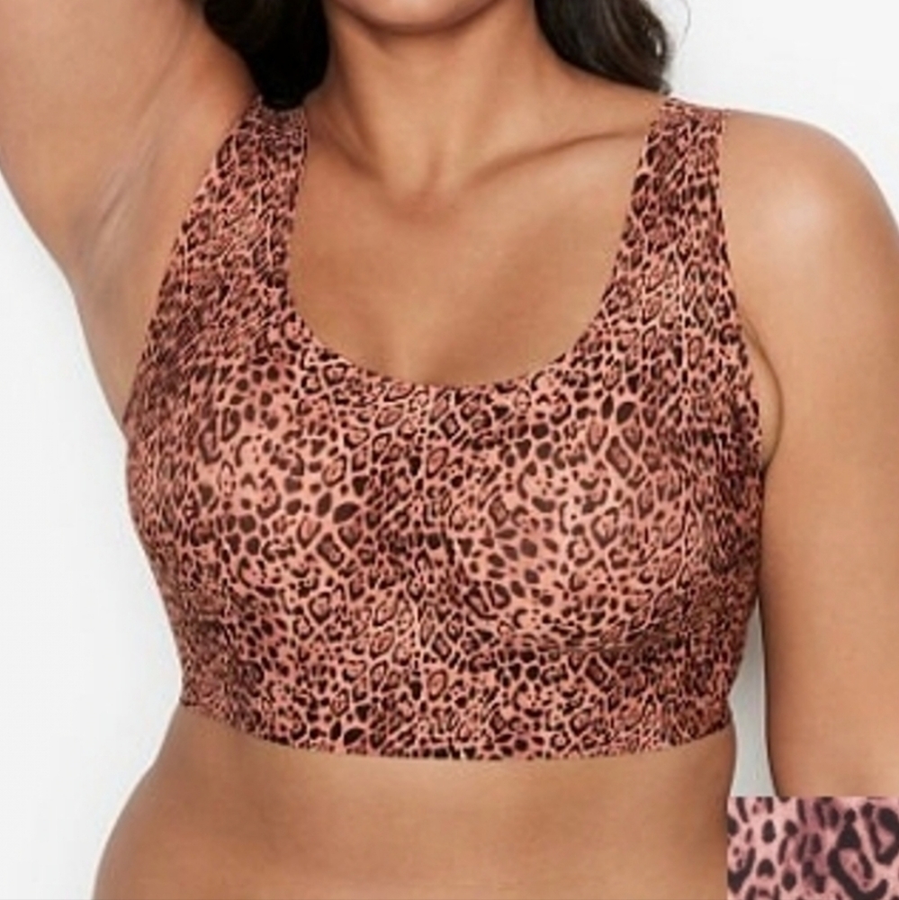 Victoria Secret Animal Print Seamless Sports Bra